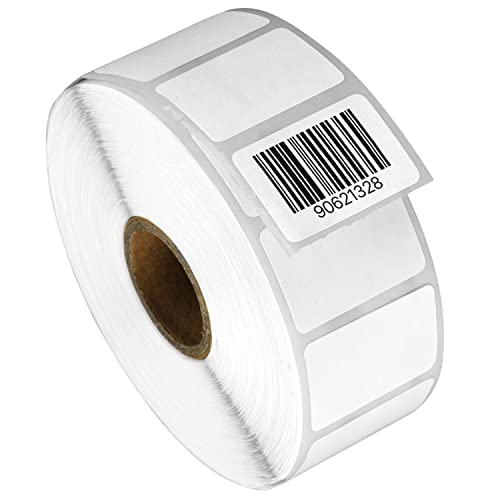 Direct Thermal Label, 1.25" x 0.85", 1" Core, 20 Rolls, 1500/Roll
