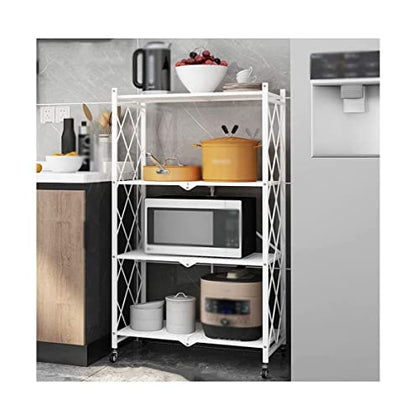 Modern 4-Tier Mobile Printer Stand Utility Cart Office Fax Machine Scanner Stand for Home Office Kitchen Organizer Storage - color: B