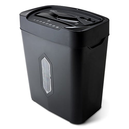 Aurora AU1220XA 12 Sheet Crosscut Paper and Credit Card Shredder with 5.2 gal Wastebasket and Aurora SL16 Professional Grade Synthetic Shredder Oil, 16 Oz Flip-Top Leak Proof Bottle