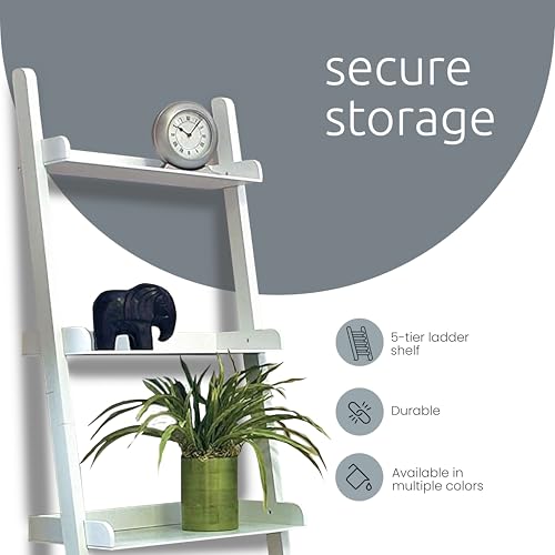 kieragrace Providence Hadfield Leaning Shelf - Matte Paint Black, 18" by 66" - color: Black