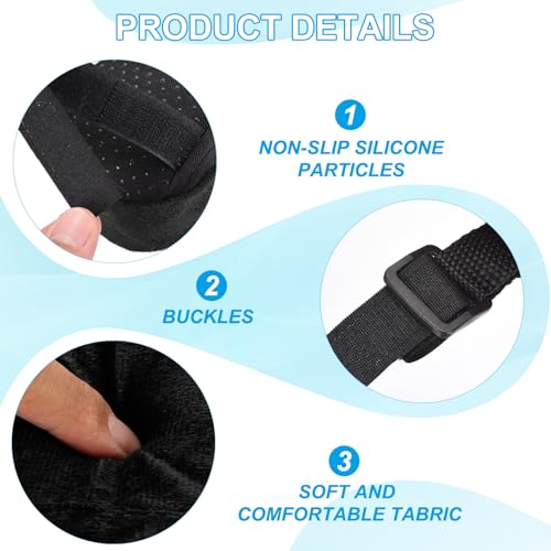 PATIKIL Office Chair Arm Pads, 2 pcs Office Chair Arm Cover Soft Office Chair Armrest Pads Memory Foam Cotton Removable Washable for Desk Computer Gaming, Black - color: Black
