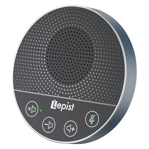 Plug & Play USB Speakerphone,Conference Microphone for Home Office