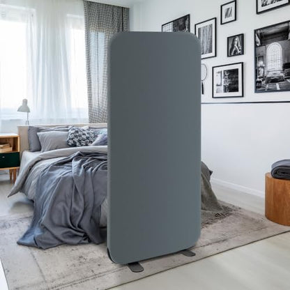 DECOLAB Standing Room Dividers, Portable Partition 29"x65" Twilight - color: Twilight