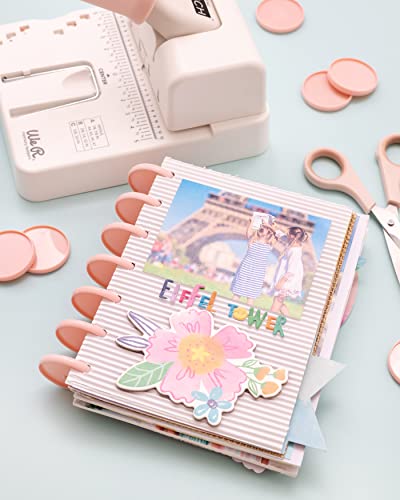 We R Disc Cinch Book Binding Tool-White/Pink - style: Disc Cinch