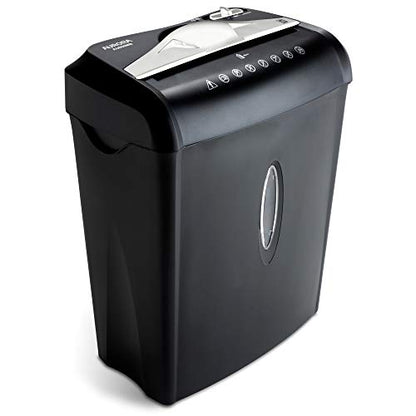 Aurora AU875XA Paper and Credit Card Shredder with 3.7-Gallon Wastebasket, 8-Sheet Cross-Cut with Basket - style: 8-Sheet Crosscut