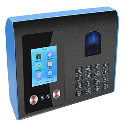 Time Clock, Time Clock Punch Cards for Small Business Face Fingerprint Attendance Machine F1 Time Clocks for Employees Small Business for Business, Office