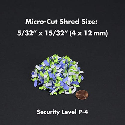 Aurora AU1580MA Professional Grade High Security 15-Sheet Micro-Cut Paper/CD and Credit Card Shredder, 60 Minutes Continuous Run time - style: 15-Sheet MicroCut Shredder