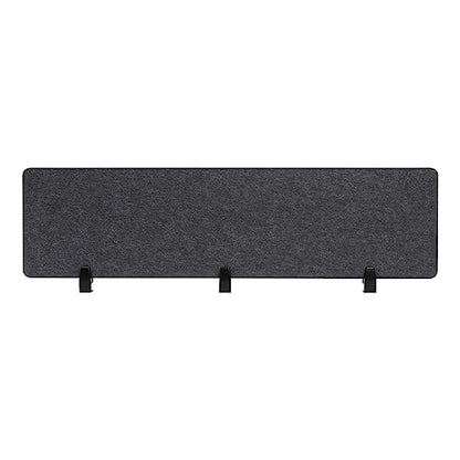 Desk Divider,Modern Stand Up Desk Store ReFocus Raw Clamp-On Acoustic Desk Divider Mounted Privacy Panel,Sound Blocking Desk Divider,Desktop Mounting (60inx16in) - size: 60inx16in