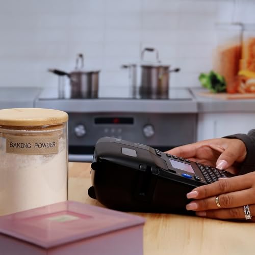 LABELWORKS Epson LW-K740PX Industrial Label Maker Kit - Portable Handheld | Handheld industrial label maker kit for office, home & healthcare, durable ID & organization labels, uses LABELWORKS PX tapes