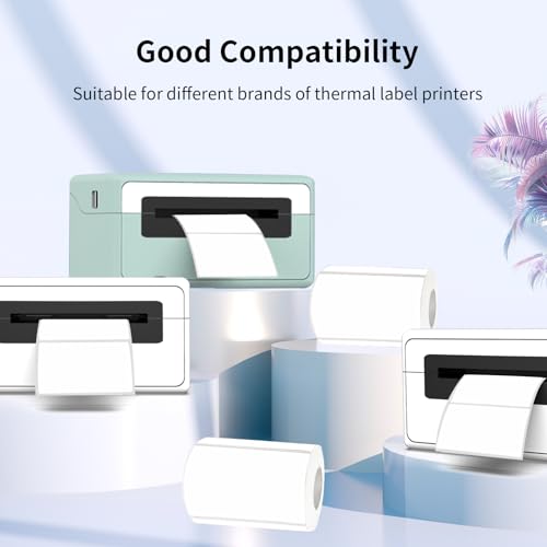 2x3 Inch White Thermal Labels, 200 Blank Stickers for Price, Barcode, Mailing, Name, DIY Custom Logo Design - color: White, size: 2*3 inch