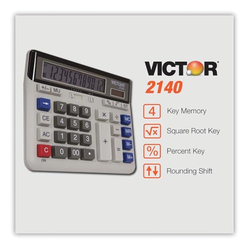 VICTOR® 12-Digit Desktop Calculator