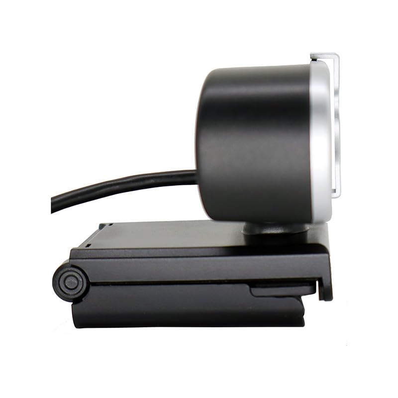 4K Ultra HD Webcam, Auto Focus, Black, USB 2.0, 95-Degree Wide Angle, Digital Image Stabilization, Video Conferencing Camera for Desktop Computer