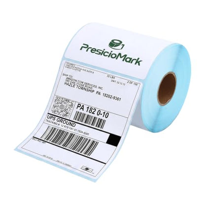 500 Labels 1 Rolls 4"×6" Direct Thermal Shipping Labels | Perforated and Strong Adhesive, Commercial Grade, Compatible with Zebra, Rollo, Jadens, Nelko, and Other Thermal Printers - size: 1 Rolls | 500 Labels, style: Roll