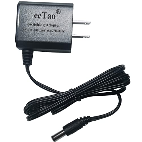 5V Adapter for ANVIZ CX3 Time Clocks for Employees Small Business Fingerprint Biometric Clock in and Out Machine DC5V 1A Replacement Power Supply Charger