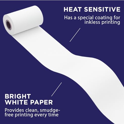 PaperPlanet Thermal Receipt Paper for Clover Compact POS C801 | 30 Rolls