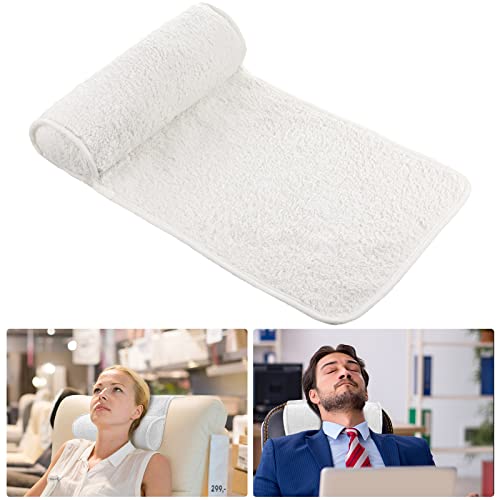 Weysat Recliner Pillow Neck Head Support Roll Non Slip Fleece Adjustable Neck Chair Headrest Cushion for Travel Home Office Recliner Couch Sofa Armchair Support and Pain Relief(Beige) - color: Beige