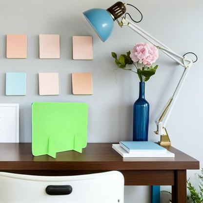 4pcs Desk Divider Privacy Panels 40x30cm Felt Table Partition Shields for Office and Classroom Use, Student Desk Privacy Trifold Folder for Exam and Workstation Separation