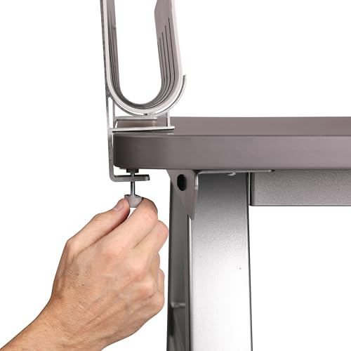deflecto Oasis Privacy Panel, 24 x 2.7 x 16.36, Gray