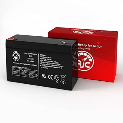 AJC Battery Compatible with Deltec PRM1000 6V 12Ah UPS Battery