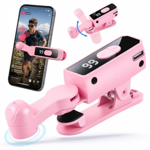 Auto Clicker for iPhone,Wireless Rechargeable Screen Tapper for TikTok - color: Pink, size: 1 Pack