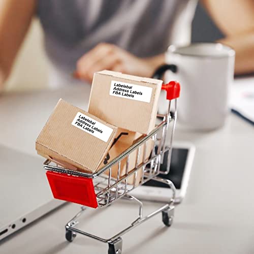 (7500 Pcs/250 Sheets) A4 30 Up Shipping Address Labels, 30 Per Page,1" x2-5/8 Mailing Label, 30-UP White Shipping Labels for Inkjet or Laser Printer, - color: 30 Up-7500 Labels