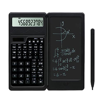 LveSunny Solar Scientific Calculator for Students, 10-Digit Large Screen - color: solar