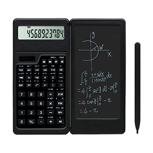 LveSunny Solar Scientific Calculator for Students, 10-Digit Large Screen - color: solar