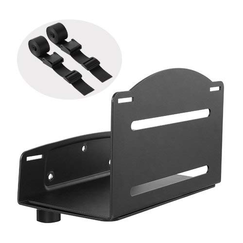 MED10 Medical Monitor Wall Mount with Folding Keyboard Tray and Mouse Pad | Scanner Holder | Heavy Duty Height Adjustment Folding Design for 17"-49" Monitor On Wall Track with CPU Wall Mount
