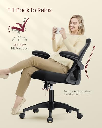 VASAGLE Ergonomic Mesh Office Chair with Adjustable Lumbar Support