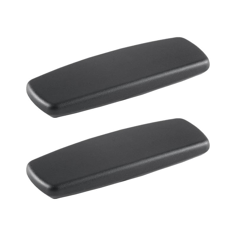 2 Pieces Office Chair Replacement Arm Pads Easy Installation PU Leather Universal, 24.7x9cm - color: 24.7x9cm