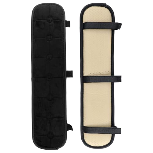 2 PCS Chair Armrest Pads, Soft Velvet Cushion Covers for Office Gaming Chairs, Breathable Elbow Support Universal Fit, Slip-On Armrest Covers for Desk Chair
