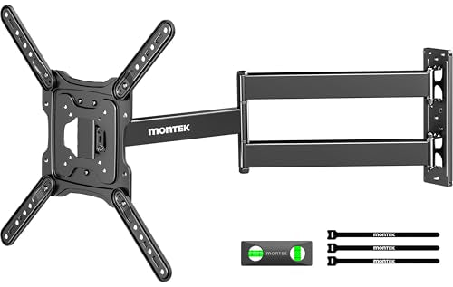 monTEK 29 Inch Long Arm TV Wall Mount for 23-65 Inch TVs | Long Extension TV Mount, Swivel&Tilt&Leveling, Full Motion Wall Mount TV Bracket, Max VESA 400 x 400mm, Up to 77 lbs - size: 23"-65" TV / 29" Long Arm