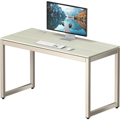 SHW 48-Inch Commercial-Grade Office Computer Desk, Maple - color: Maple, size: 48-Inch