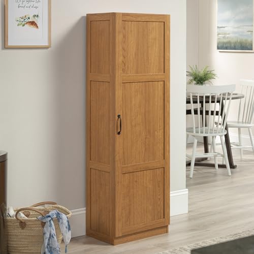 Sauder Miscellaneous Storage Cabinet/ Pantry cabinets, Highland Oak finish - color: Highland Oak