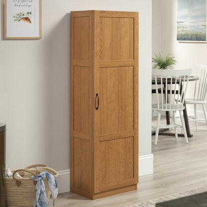 Sauder Miscellaneous Storage Cabinet/ Pantry cabinets, Highland Oak finish - color: Highland Oak