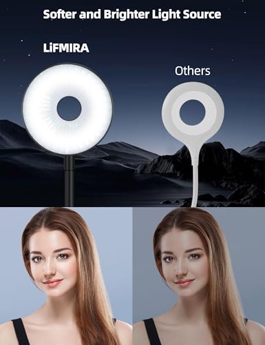 Clip on Light, LED Reading Light for Beds Headboards,5 Color Modes Dimmable | Clip on Light LED Reading Book Light with Clamp Eye-Friendly Desk Lamp Flexible Reading Lights for Books in Bed Bedside Black - color: Black