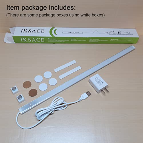 17in LED Motion Sensor Under Cabinet Light 6000K USB Plug-in - color: Cold White