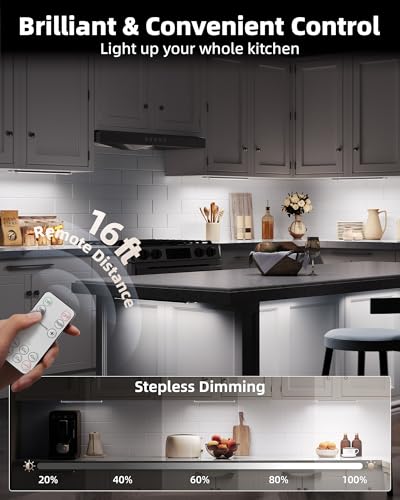 EZVALO Under Cabinet Lighting with Charging Station, Rechargeable Motion Sensor Light Indoor, Dimmable Closet Lights Wireless, 6500K, Motion Activated Under Counter Lights for Kitchen,Pantry(3 Pcs) - color: Cool White