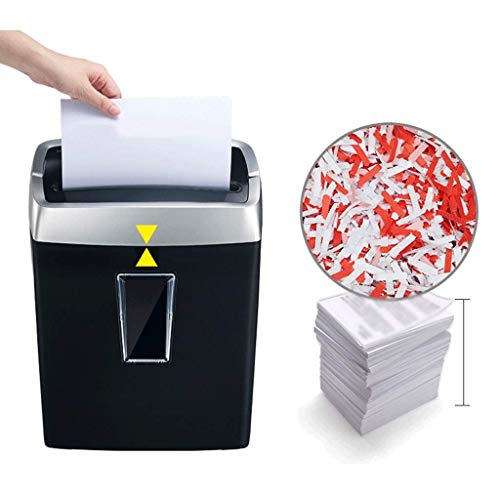 File Shredder-High Security 6-Sheet Professional Micro-Cut Paper/CD/Credit Card Shredder