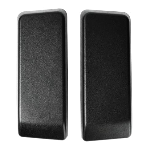 MingYi.office Arm Pads Caps Replacement for Haworth Very Office Chair. Used on Both Height Adjustable and 4D Arms. Sell as Sets with Left and Right Armrest lids. (Black) - color: Black