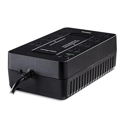 CyberPower ST425 Standby UPS Battery Backup and Surge Protector | 425VA/260W, 8 Outlets, Compact, UL Certified - size: 425VA, style: Compact