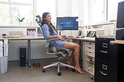Engineered Now The Original Headrest for The Herman Miller Aeron Chair Headrest ONLY - Chair Not Included (H3 for Remastered, Graphite)