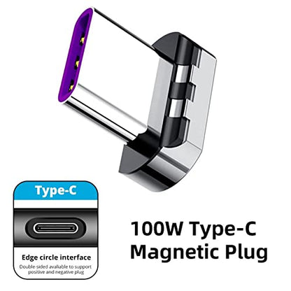 BoxWave Adapter Compatible with Logitech Spotlight Presentation Remote - MagnetoSnap PD Angle Adapter, Magnetic Charging Connector Device Saver - Metallic Silver