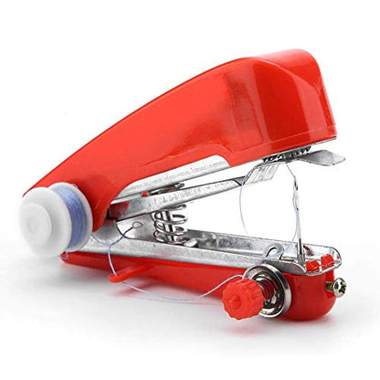 Mini Single Stitch Handheld Sewing Machine Portable Stitch Manual Portable Sewing Machine for Home Travel Use