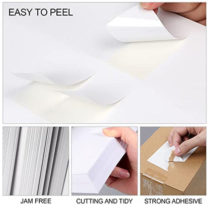 Address Labels (15,000/500 Sheets) - 1" x 2-5/8" Mailing Labels, 30 UP Shipping Sticker for Laser and Inkjet Printers - color: 30 Up-15000 Labels