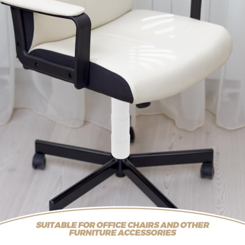 Lurrose Office Chair Gas Lift Covers, 4Pcs Telescoping Cylinder Sleeves
