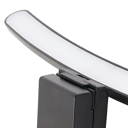 Computer Monitor Lamp MK520, Wireless USB - C Monitor Light Bar with Asymmetric Optical Design, 7 Color RGB Backlight & Touch Dimming for Curved 15-22 Inch Screens