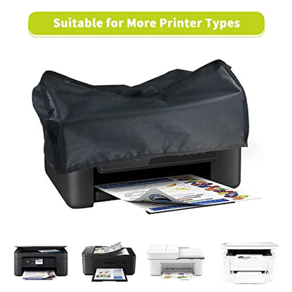 Printer Dust Cover for HP /Epson/Canon/Brother Wireless Printers | 600D Waterproof Printer Cover,Dustproof,16x12x8 Inch Universal Protector for Printers