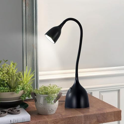 EJIAXIN Desk Lamp for Home Office, LED Reading Light, Black - color: Black