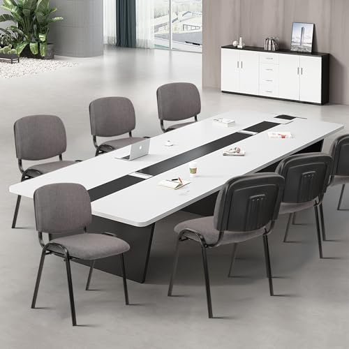 CLATINA Set of 10 Stackable Waiting Room Chairs, Armless No Wheels Reception Chair with Upholstered Seat, Guest Chairs for Conference, Breakroom, Lobby, Events, Church, School, Hall, Hotel (Grey) - color: Grey, size: 10 Pack